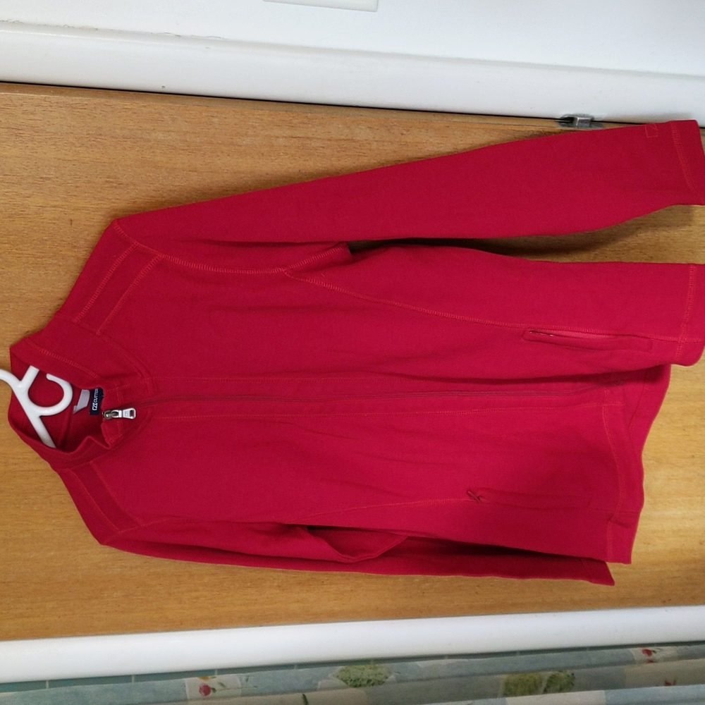 Beautiful Cutter and Buck women's full zip high quality sweater